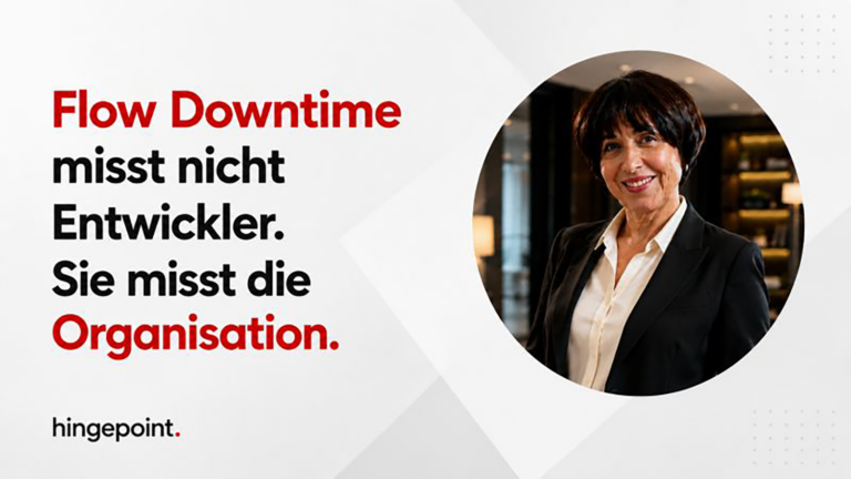 Flow Downtime misst nicht Entwickler. Sie misst die Organisation.