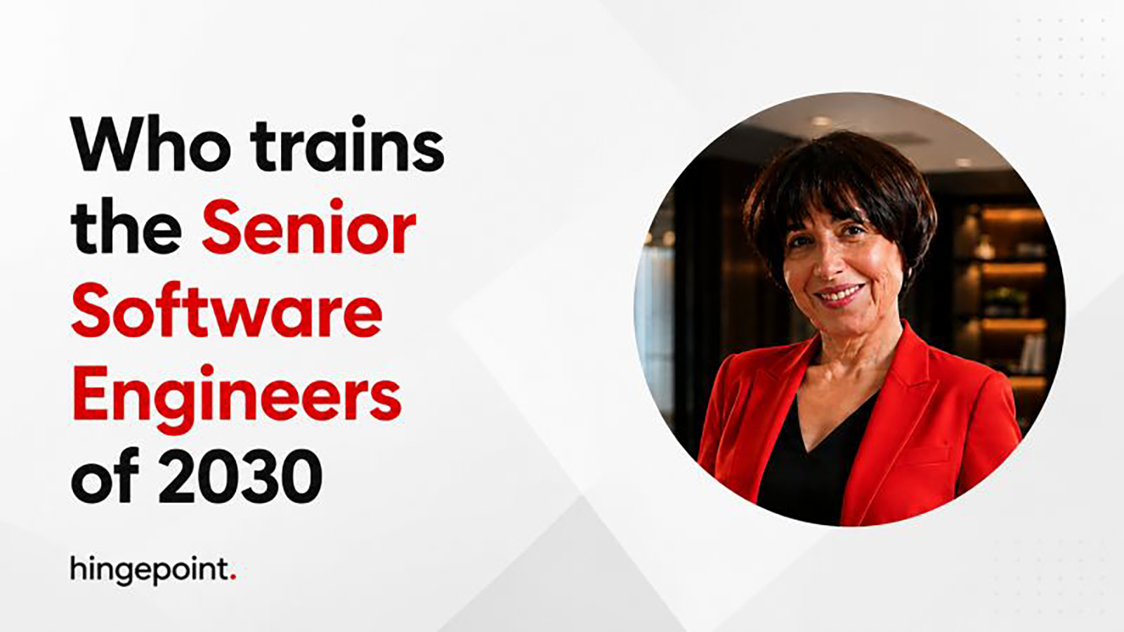 Who trains the Senior Software Engineers of 2030