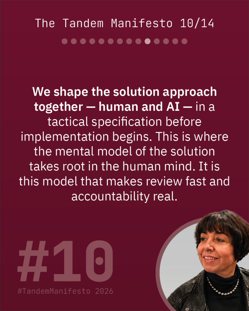 10 card "the tandem manifesto"