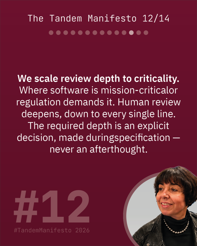 12 card "the tandem manifesto"